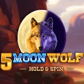 5 Moon Wolf logo – Slots by Apparat Gaming at Wildroyal Casino
