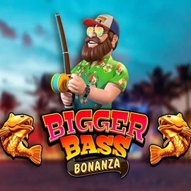 Bigger Bass Bonanza logo by Pragmatic Play Wildroyal Casino