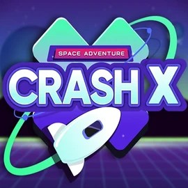 Crash X logo by Turbo Games Wildroyal Casino