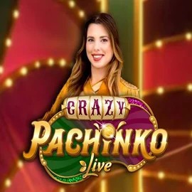 Crazy Pachinko logo – Live Casino by Evolution at Wildroyal Casino