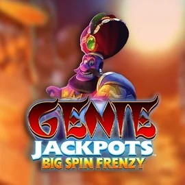 Genie Jackpots: Big Spin Frenzy logo by Blueprint Gaming Wildroyal Casino
