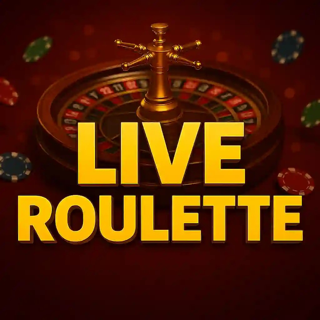 Live Roulette logo – Live Casino by Evolution at Wildroyal Casino