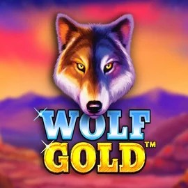 Wolf Gold slot logo by Pragmatic Play at Wildroyal Casino